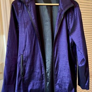 Mycra Pac Shimmering Purple Rain Coat